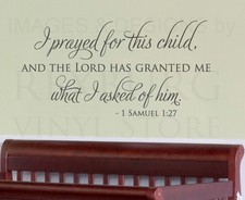 I Prayed for this Child 1
