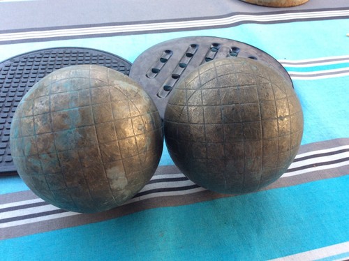 Anciennes paire boule - paire,