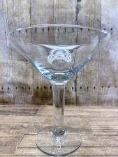 Martini Glass Floral Vase 9"W