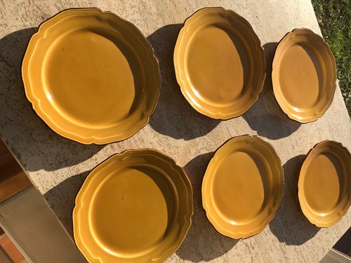 Assiettes terre cuite - assiettes,