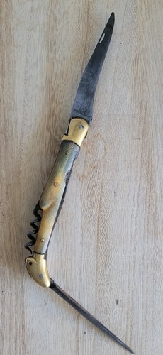Ancien couteau pliant - ancien,