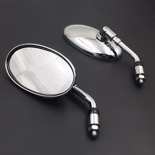 10mm grand rétroviseur côté moto moto rue vélo croiseur chopper personnalisé