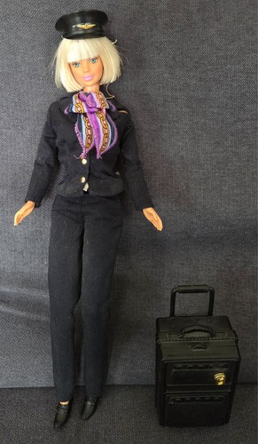 Barbie vintage pilote avion - barbie,