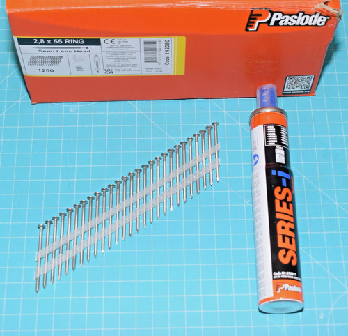 Boite 1250 clous - de, cranté