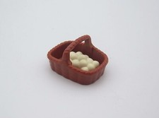 Playmobil (T1215) FARM - Basket with White Farmer Eggs 3076 (Yellow)