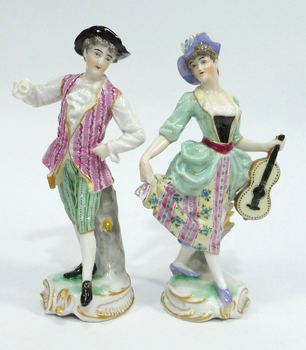 Figurines porcelaine passau - figurines,