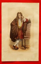 Gravure Aquaréllée XIXè -