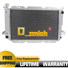 Alu Radiateur Pour 1983-1997 Ford F100 F150 F250 F350 Bronco V8 5.0L 5.8L AT