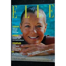 ELLE 1807  25 août 1980  Romy SCHNEIDER Cover + 2p. - FARAH DIBA - Catherine LAR