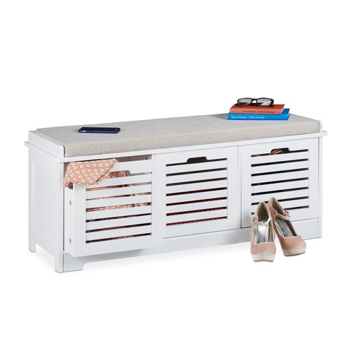 Banc banquette avec paniers