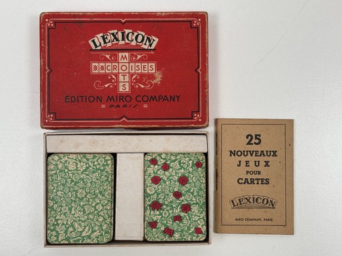 Ancien jeu cartes lexicon - de,