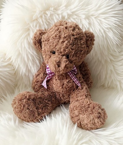 Grande peluche doudou ours - peluche,