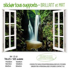 STICKER TROMPE L'OEIL FENETRE