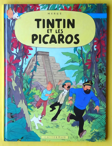 Tintin les picaros eo - tintin, et