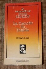 G Simenon La fiancée du Diable Presse de la Cité 1980 les introuvables 1