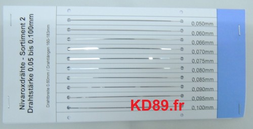 Assortiment fil de - de,