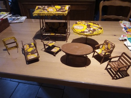 Mobilier jardin ancien en - mobilier,