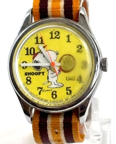 Montre rétro snoopy - q&q,