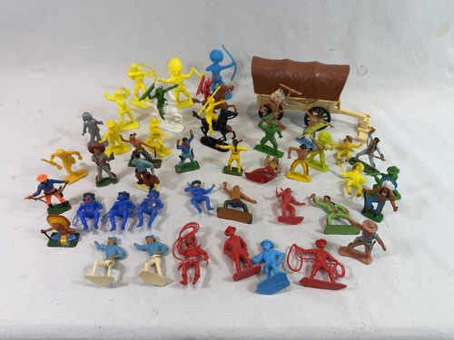 Lot figurines far west années - west,