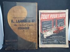 Catalogues pièce accessoire auto moto vélo mascotte ROBRI QUILLERY Jaeger phare