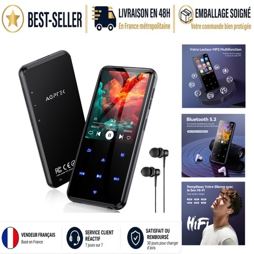 Agptek 64go mp3 bluetooth - agptek,