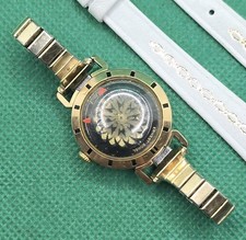 Vintage 1970s Ernest Borel Women's Cocktail Watch Kaleidoscope Works 17 Jewels