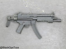 1/6 Scale Toy MP5 Submachine Gun w/Extendable Stock & Tactical Light
