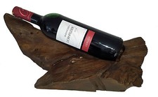 Étagère à Vin Wine Racks Porte-Bouteilles Clair en Bois de Teck Vin 1er