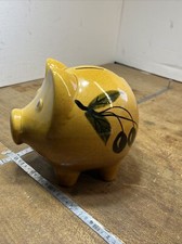 No.1 old terracotta piggy bank numbered 792, signed W Germany