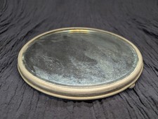 Antique 8" Dia. Silver Plated