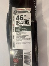 NEW Troy Bilt MTD 490-110-M118 46-Inch Mulching Deck 3 Blade Set