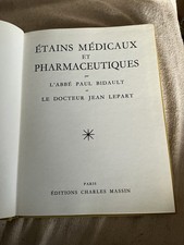 livre "Etains médicaux et