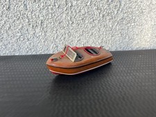 Bateau type Riva miniature en