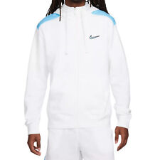 Nike Sweat à Capuche et Zip pour Homme Club Blanc