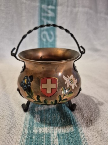 Petit chaudron cuivre avec - en,