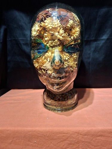 Grande tete verre mannequin - tete,