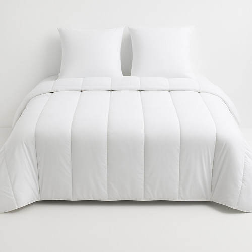 Couette blanche coton légère - blanche,