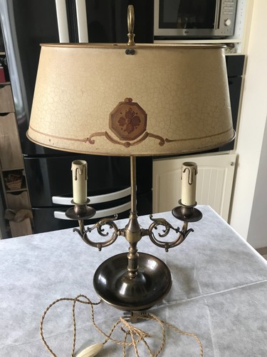 Ancienne lampe bouillotte - ancienne,