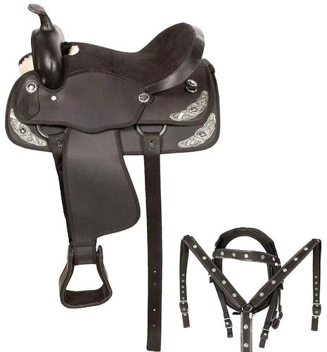 Selle noire synthétique