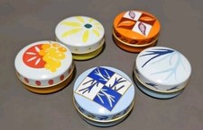  Vintage Lot 5 Solid Perfumes YVES ROCHER Different Perfumes SEASONAL FOLIES 