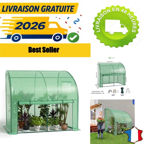 Serre jardin adossée - de,