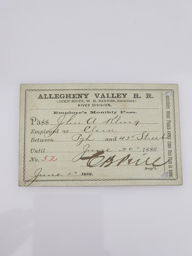 Antique allegheny valley - antique, rail