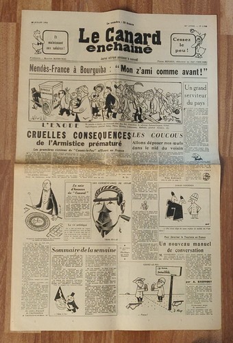 Canard enchainé 1762 - enchainé, n°1762