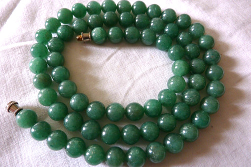 Joli collier jade jadeïte - en, jade/jadeïte