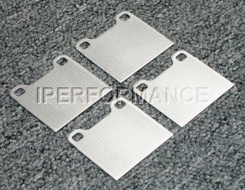 Titanium brake pad shim heat - brake,