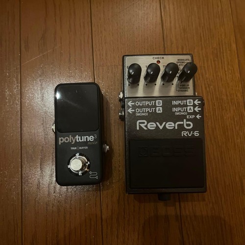 Boss reverb guitar - rv-6,