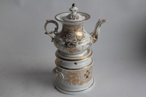 Tisanière porcelaine xixe - porcelaine,