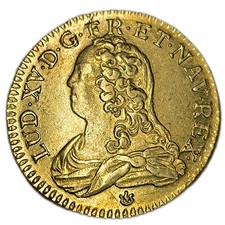 Louis XV, Louis d'or aux