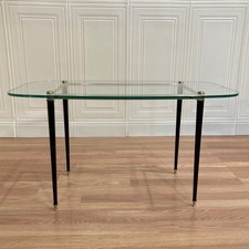 TABLE BASSE DESIGN 1950 VERRE