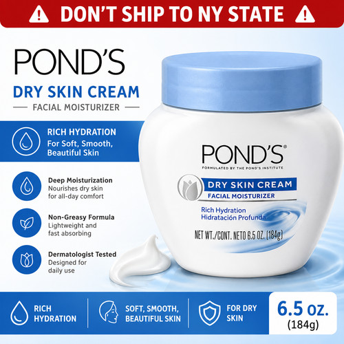 Pond dry skin - skin, 6.5